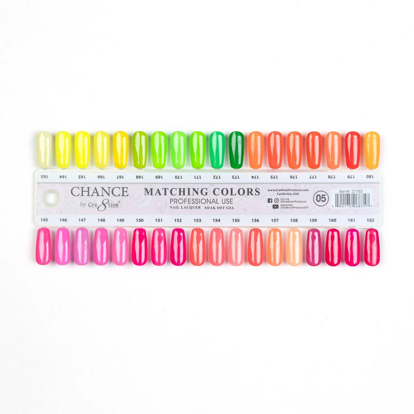 Chance Gel/Lacquer Duo Bundle (396 colors) + FREE 2 set of color charts