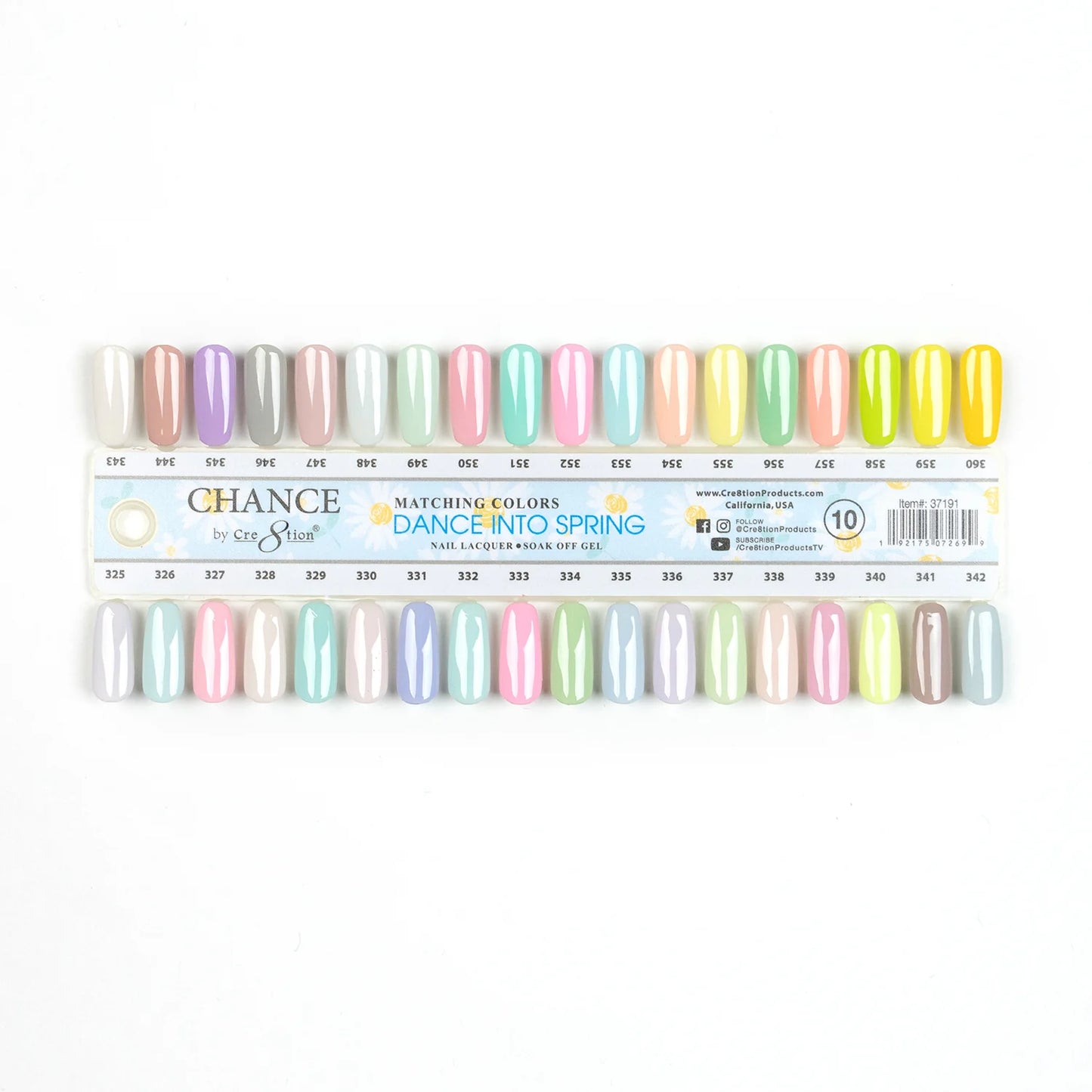 Chance Gel/Lacquer Duo Bundle (396 colors) + FREE 2 set of color charts