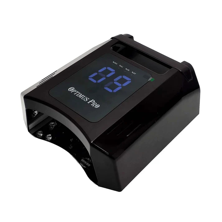 Optimus Pro 2-in-1 Fan Nail Lamp Cordless UV/LED | Black
