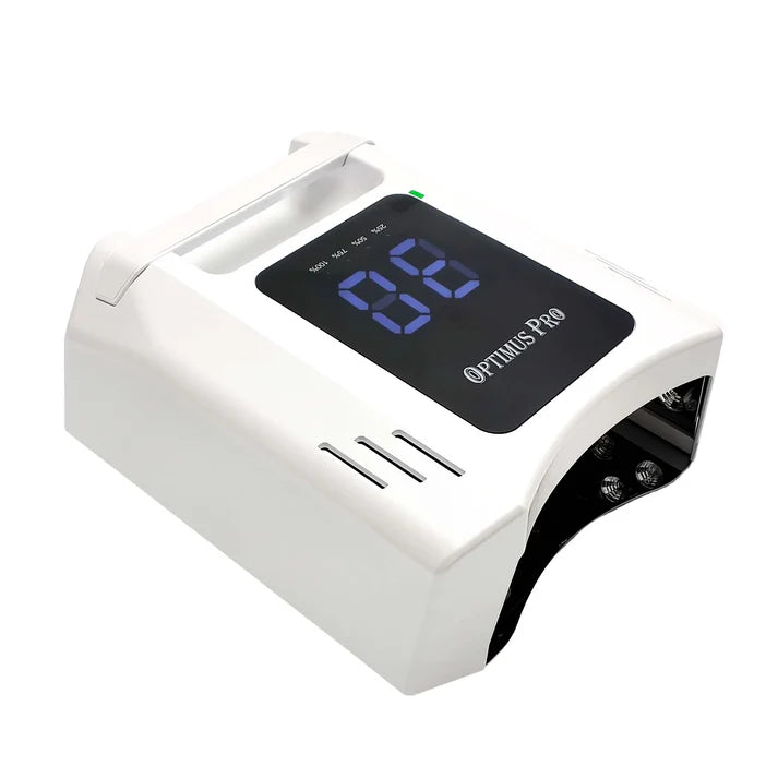 Optimus Pro 2-in-1 Fan Nail Lamp Cordless UV/LED | White