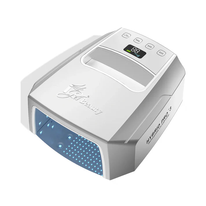 iGel HYBRID PRO 3.0 Wireless Rechargeable UV/LED Lamp (Silver)