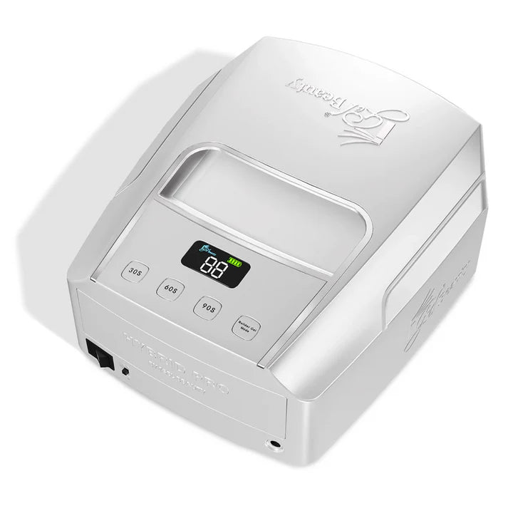 iGel HYBRID PRO 3.0 Wireless Rechargeable UV/LED Lamp (Silver)
