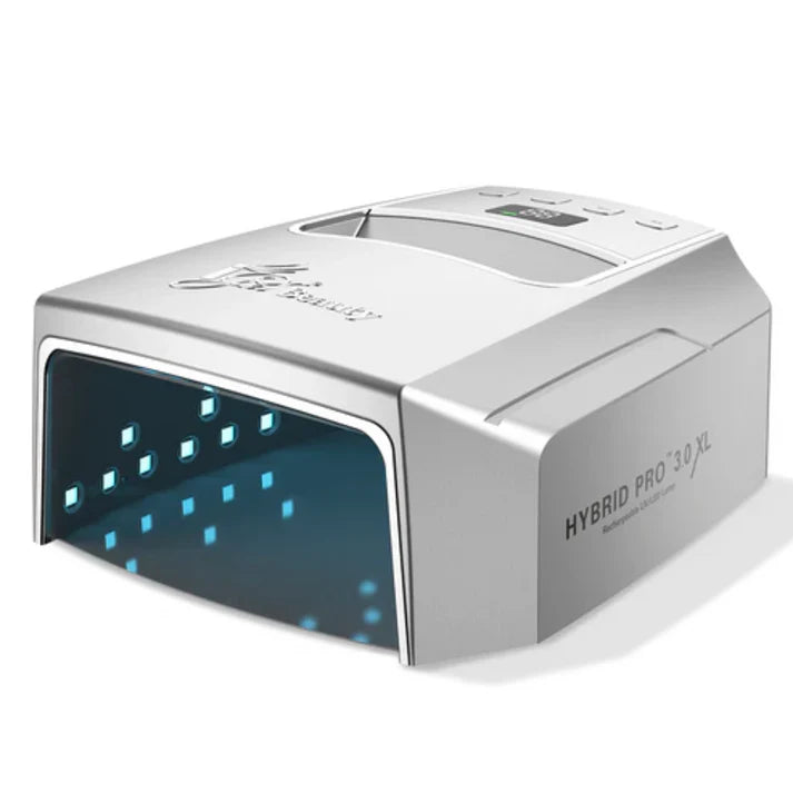 iGEL HYBRID PRO 3.0 XL Wireless Rechargeable UV/LED Lamp | Silver