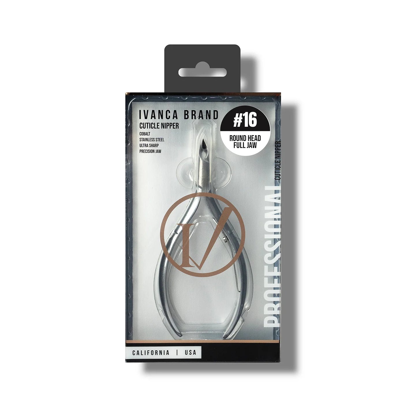 IVANCA Cuticle Nipper Round Head #16