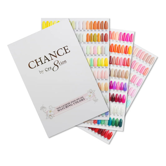 Chance Gel/Lacquer Duo Bundle (396 colors) + FREE 2 set of color charts