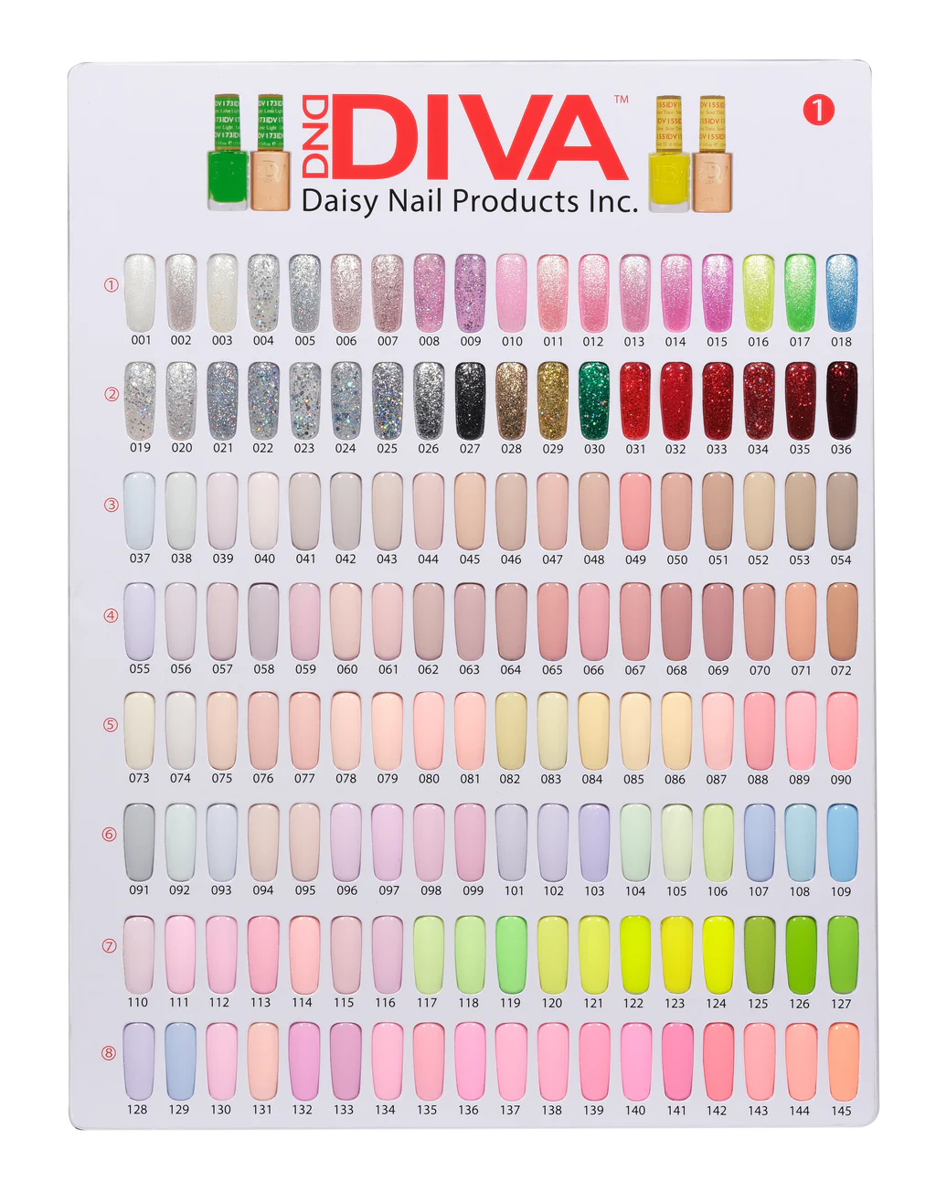 DND Duo Diva Collection (288 colors available)