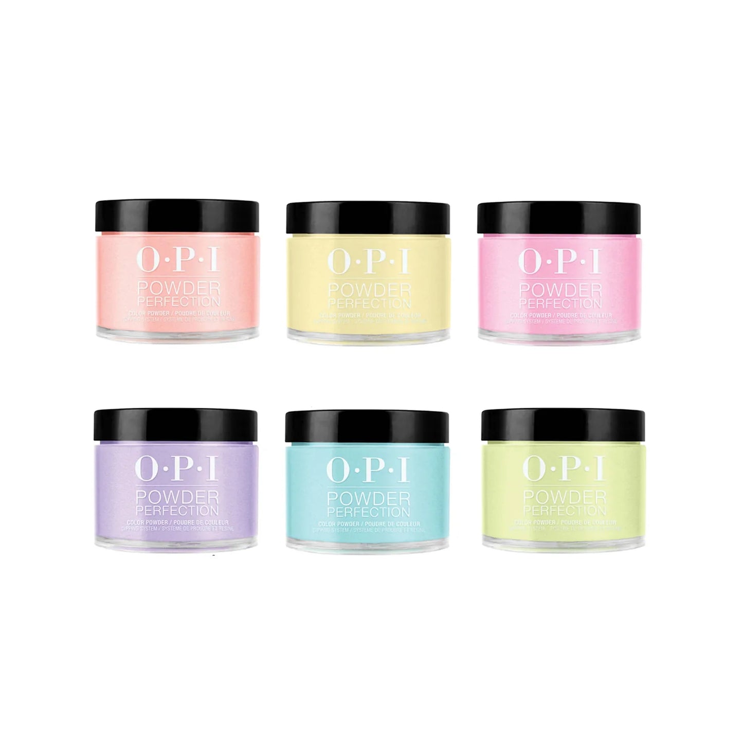 O.P.I Powder Perfection Summer 2023 Collection set (6)