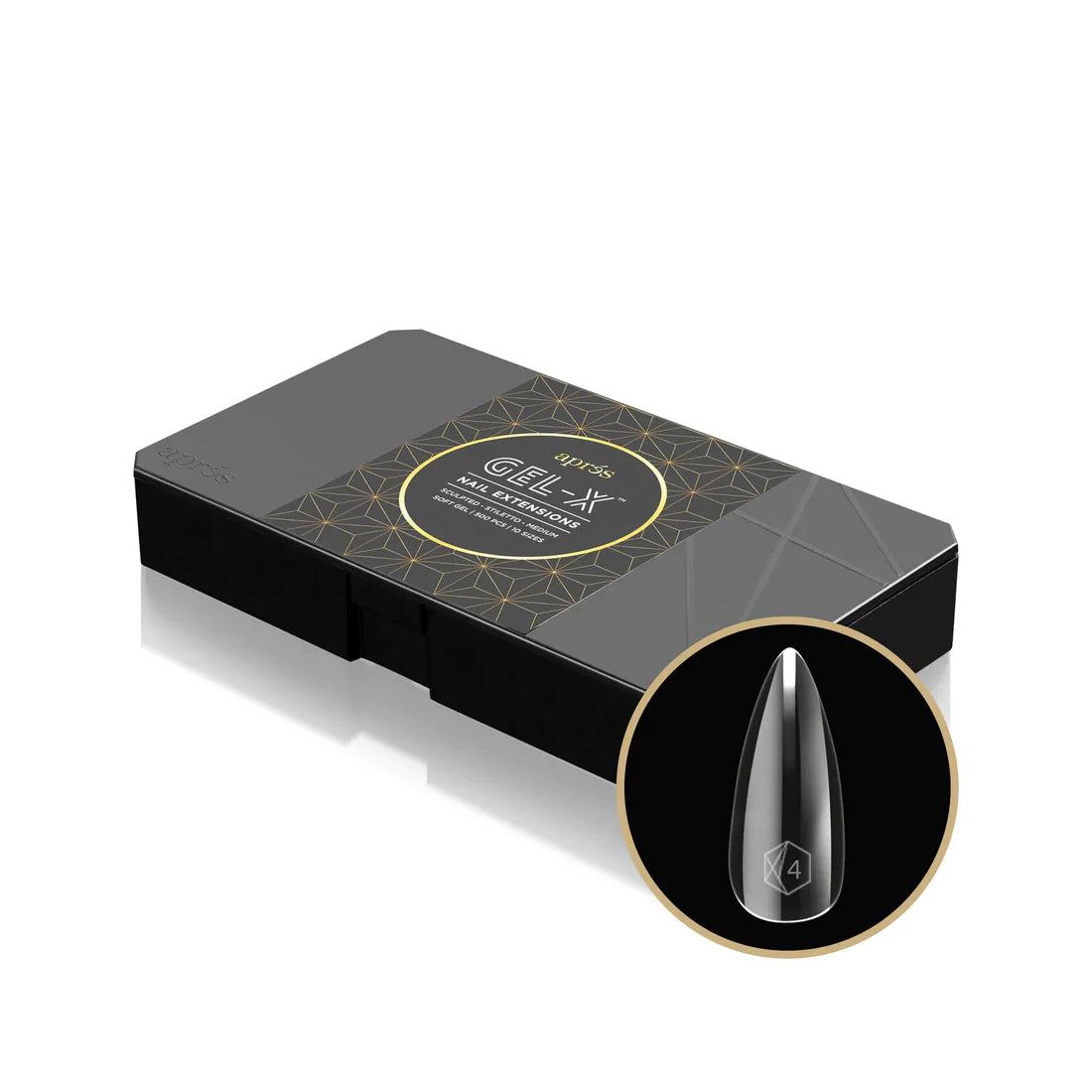 Gel-X™ Sculpted Stiletto Medium Box of Tips