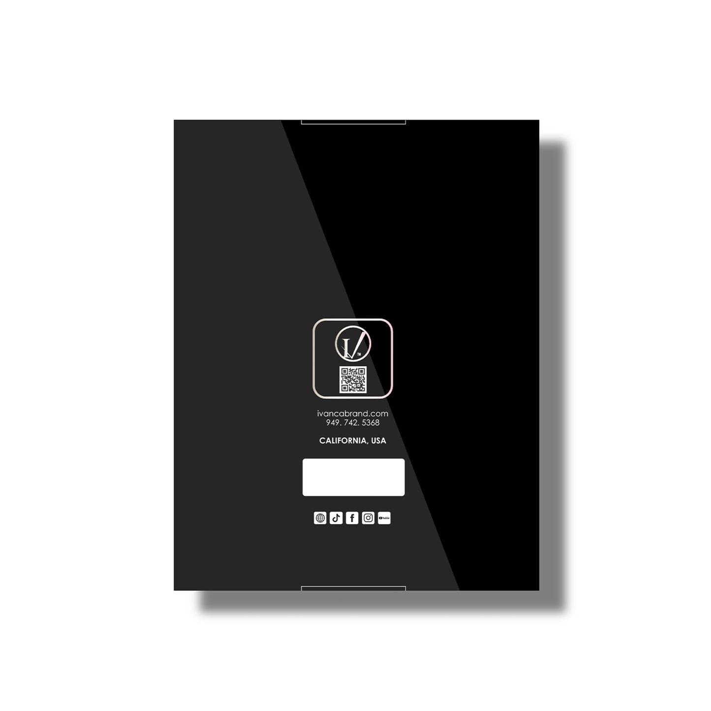 IV. Small Acrylic File 80/80 (golden) Washable M / 50pcs